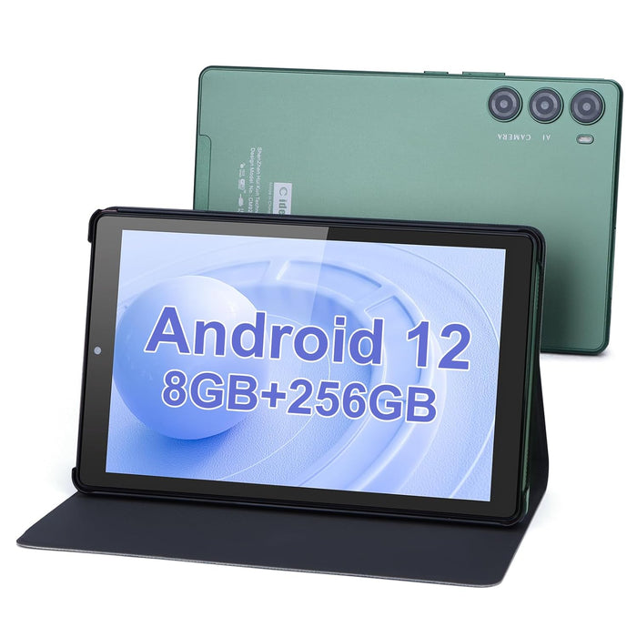 C idea 9 inch Android 12 Tablet with 8GB�, 5 Camera,4G Tablet with SIM Card Slot, 5G WIFI Tablet with GPS 8000mAh Battery,CM925(Green)