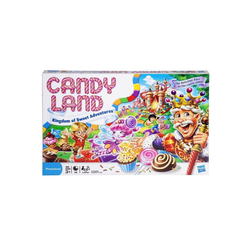 Hasbro Gaming Candy Land Kingdom Of Sweet Adventures Board Game For Kids Ages 3 & Up (Amazon Exclusive), Red