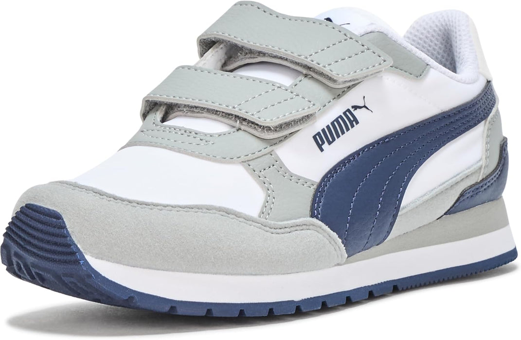 PUMA Unisex-Child St Runner Hook and Loop Sneaker