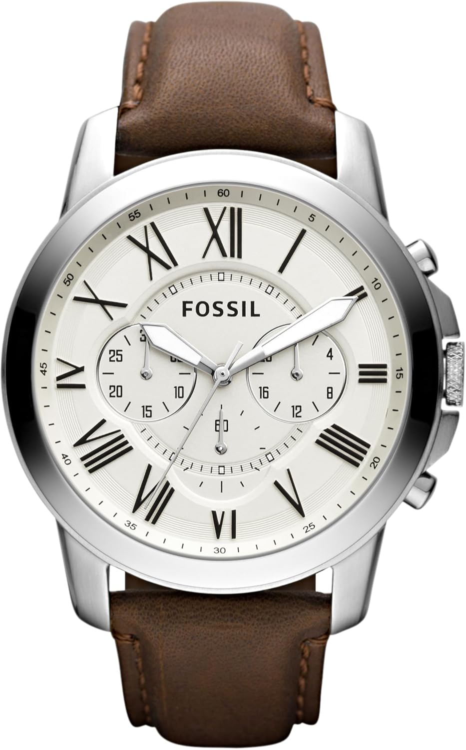 Leather Mens Quartz Watch β image 3