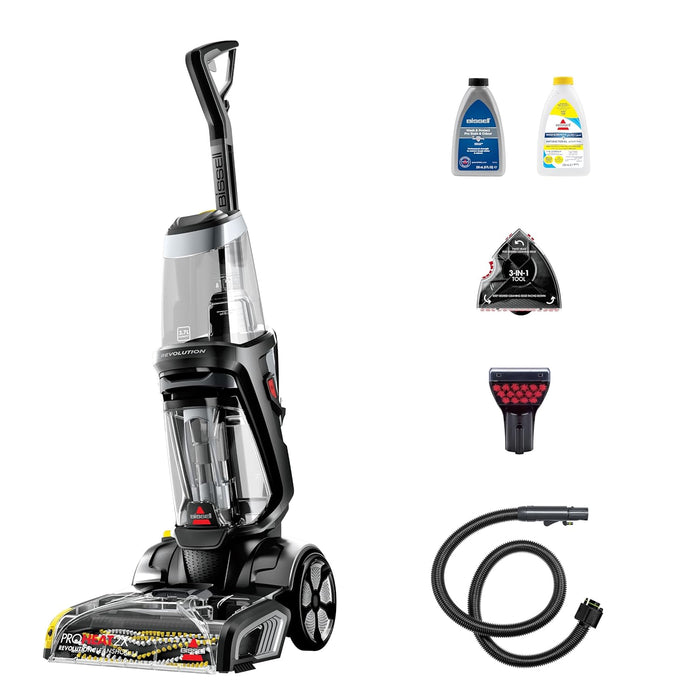 BISSELL ProHeat 2X Revolution Cleanshot 2066E – Upright Carpet Cleaner with HeatWave Technology, Powerful Stain Removal, Large 10kg, Ideal for Tough Stains & Deep Cleaning | 2-Year BISSELL Warranty