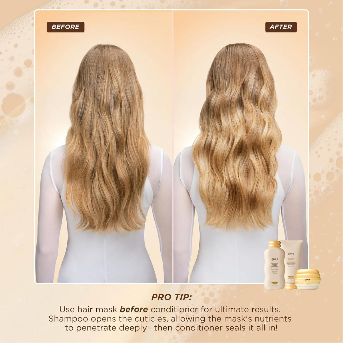 Gisou Honey Gloss Ceramide Therapy Hydrating Shampoo - 250ml – image 7
