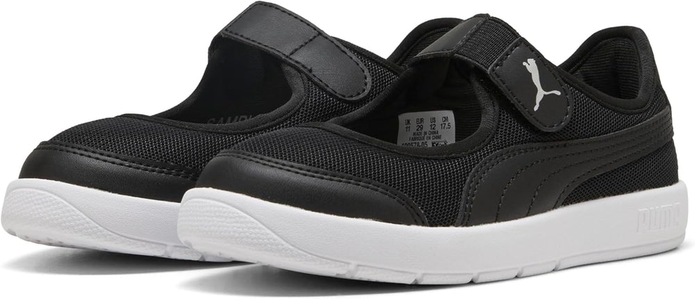 Courtflex v3 Lina V PS PUMA Black-PUMA B girls Low Boot