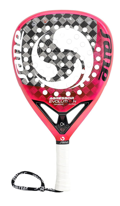 Sane Agressor Evolution Diamond Alpha Padel Racquet