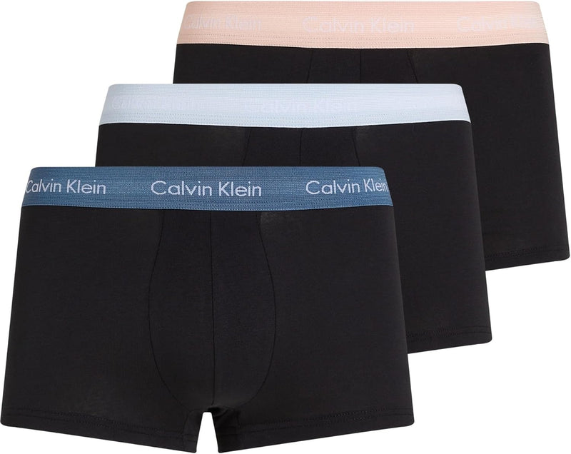 Calvin Klein Mens LOW RISE TRUNK 3PK Underwear Bottoms (pack of 1)