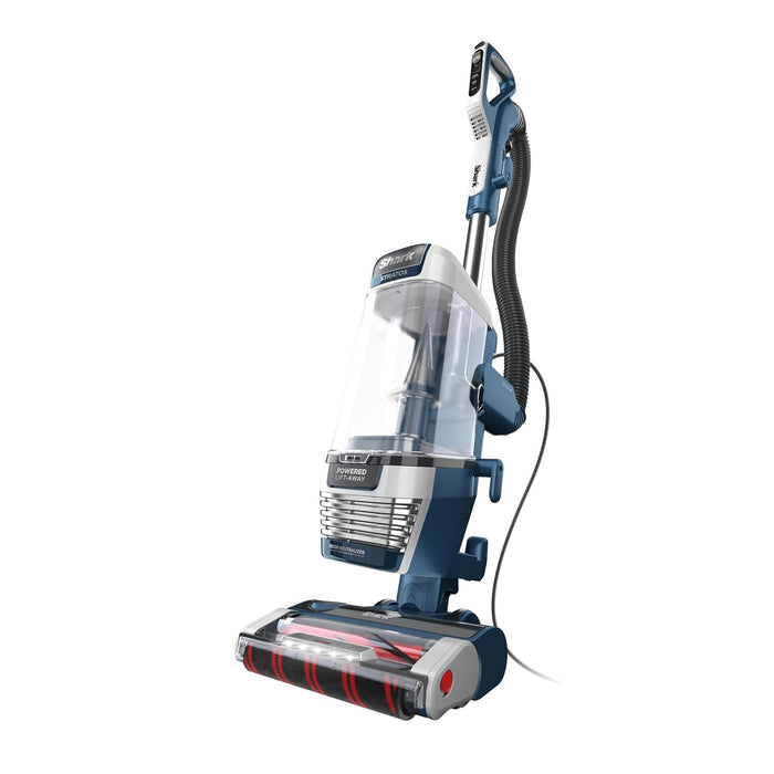 Shark AZ3002 Stratos Upright Vacuum with DuoClean PowerFins, HairPro, Powered Lift-Away, Self-Cleaning Brushroll, & Odor Neutralizer Technology, Navy