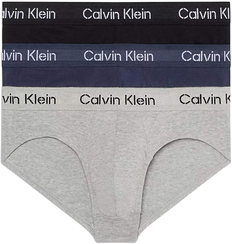 Calvin Klein mens 3P Hip Brief Boxer Short