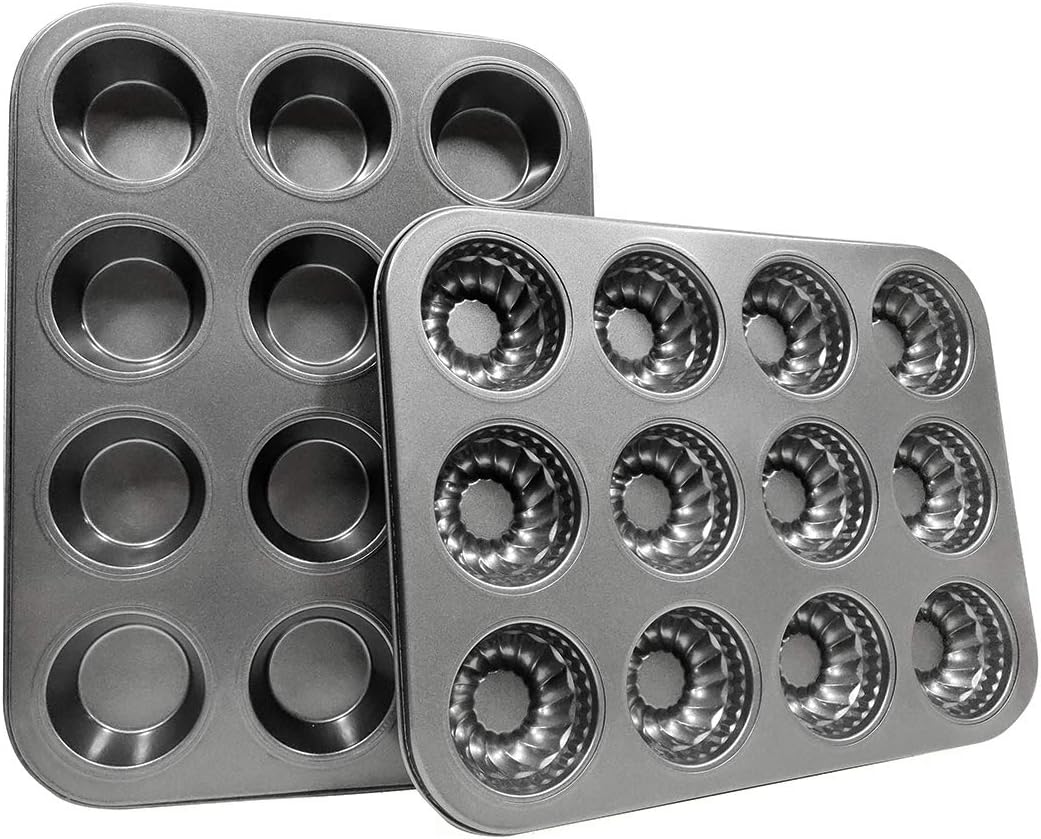Silicone Cupcake Liners Baking Cups Non-Stick Jumbo Reusable Muffin Molds Bento Bundle Lunch Box Dividers (30-Pack) – image 1