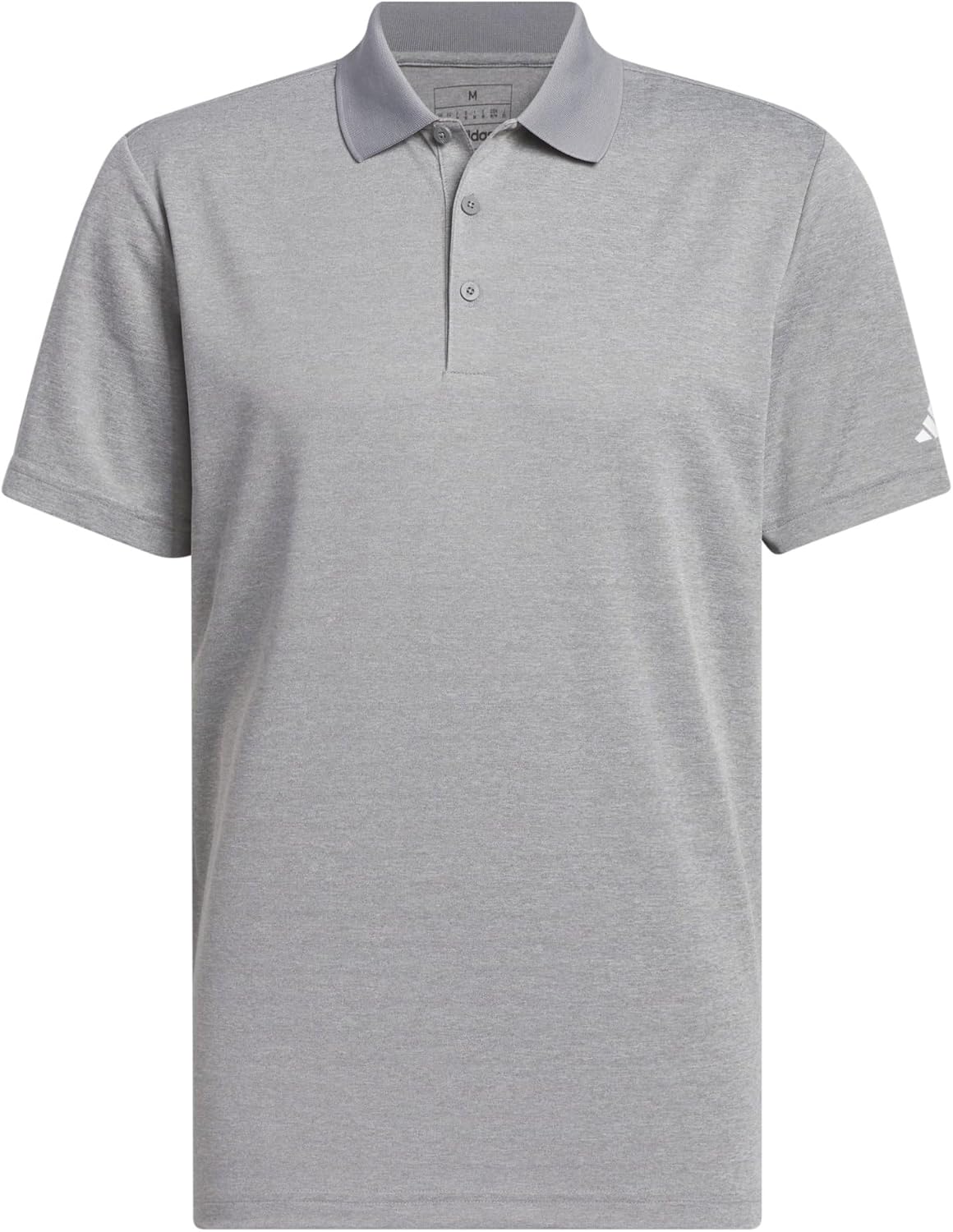 Men Adi Performance Heathered Polo Shirt Polo Shirt – image 1