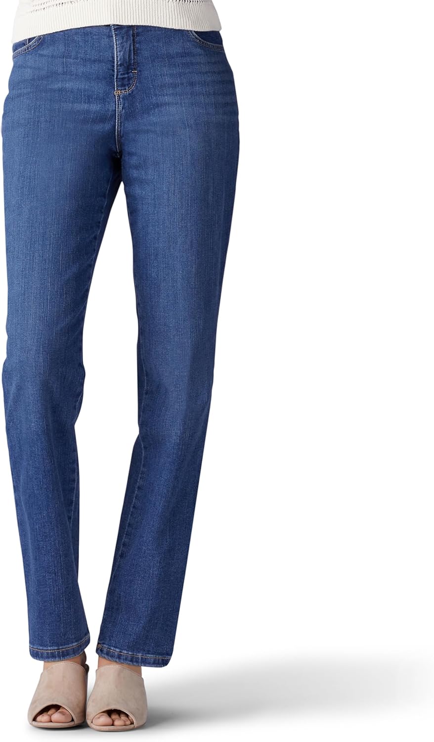 womens Instantly Slims Classic Relaxed Fit Monroe Straight Leg Jean Jeans โ image 2