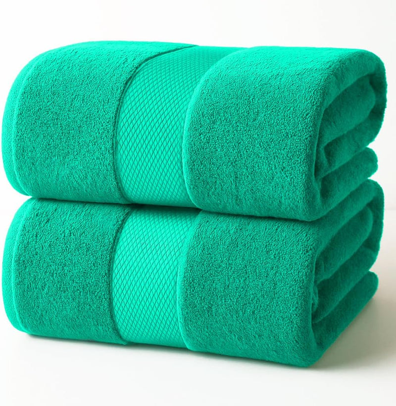 Infinitee Xclusives Premium Bath Towels Set Pack of 4-100% Ring Spun Cotton Bath Towels 70cm x 140cm - Highly Absorbent Durable Towels, Perfect for Daily Use (Charming Grey, Bath Towels)