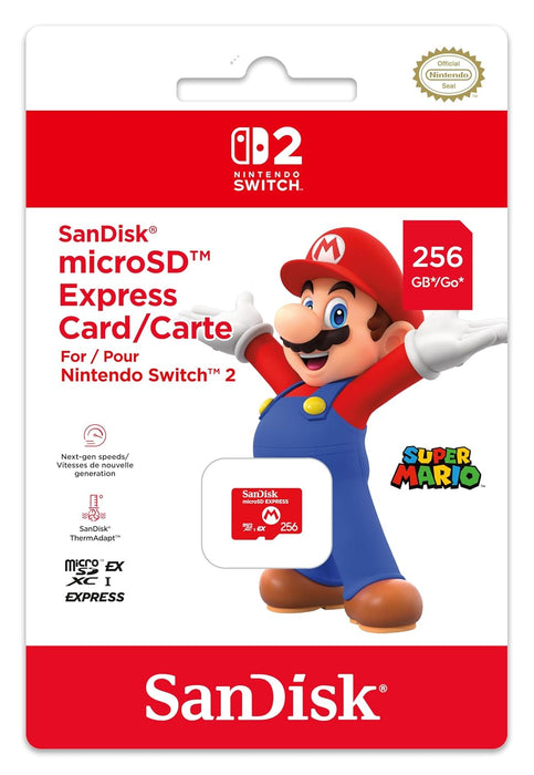 Nintendo Switch 2 Micro SD Card, SanDisk