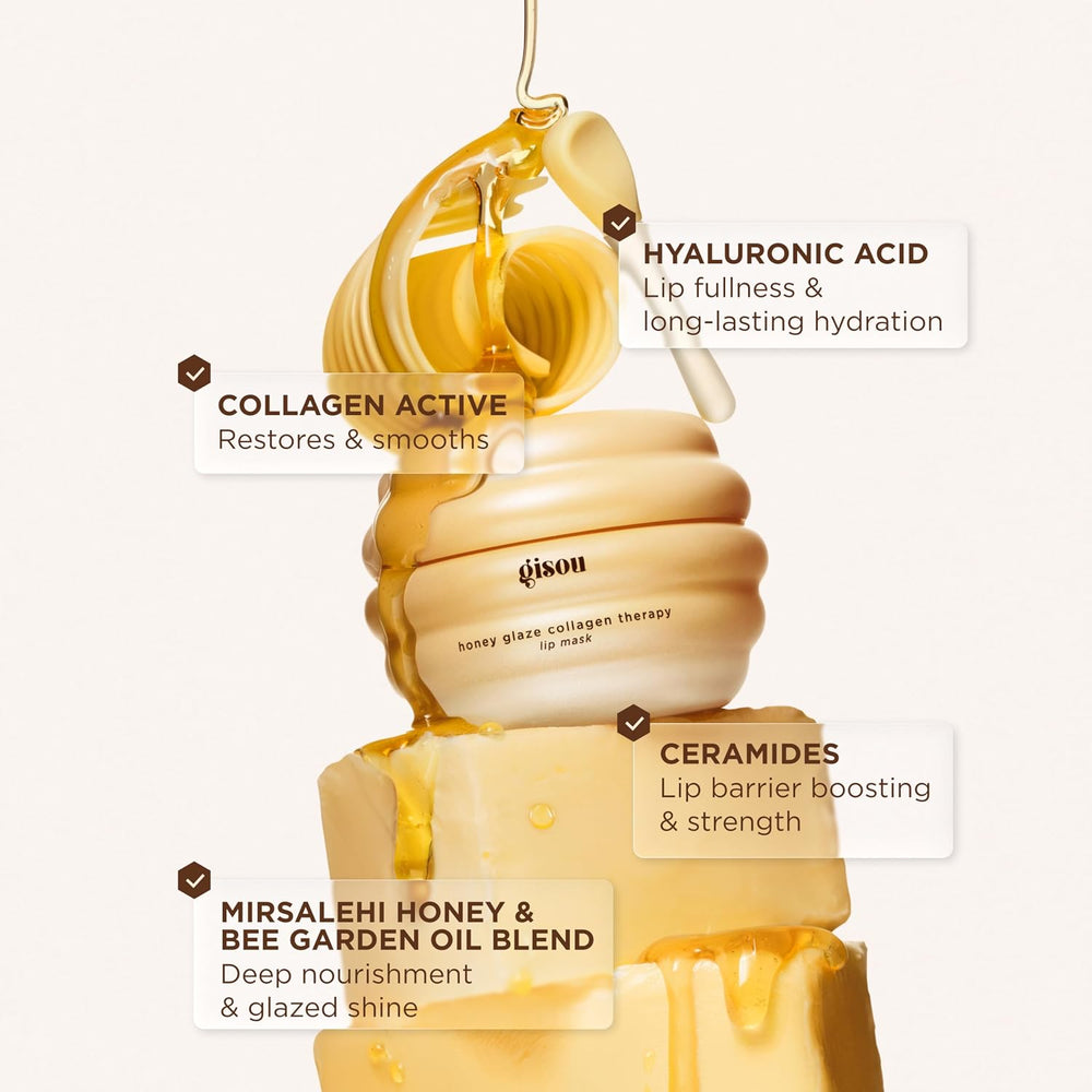 Gisou Honey Glaze Collagen Therapy Lip Mask 15g