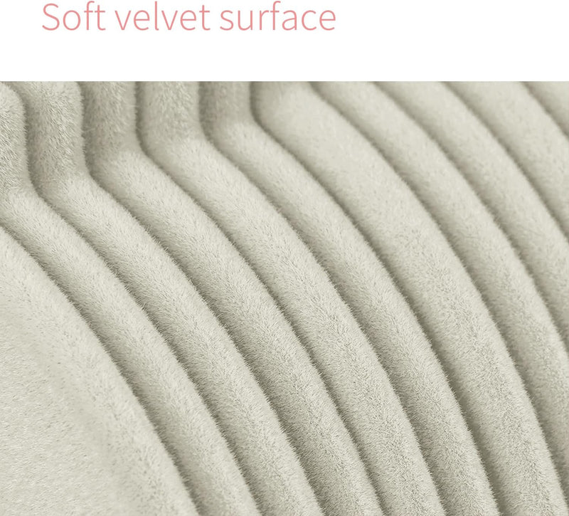 ManGotree Baby Velvet Hangers, Infant and Toddler Hangers, Non-Slip Children Hangers, Ultra-Slim Space Saving Kids Hangers, Sturdy Clothes Hangers 15 Pack (White)