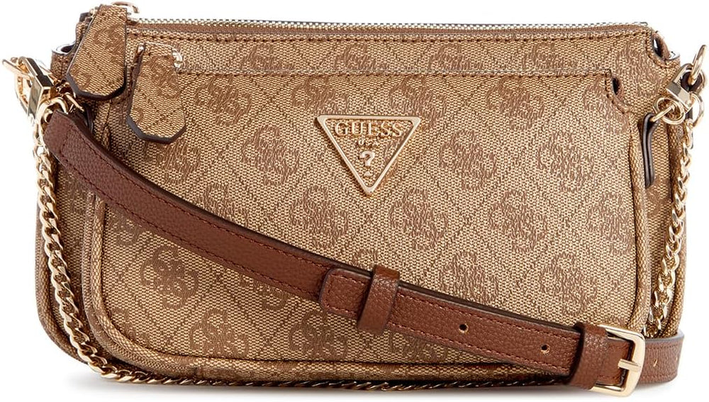 Womens Noelle Crossbody Double Pouch Handbag