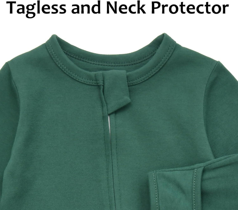 Aablexema Unisex Baby Baby Footie Pjs baby footie pjs