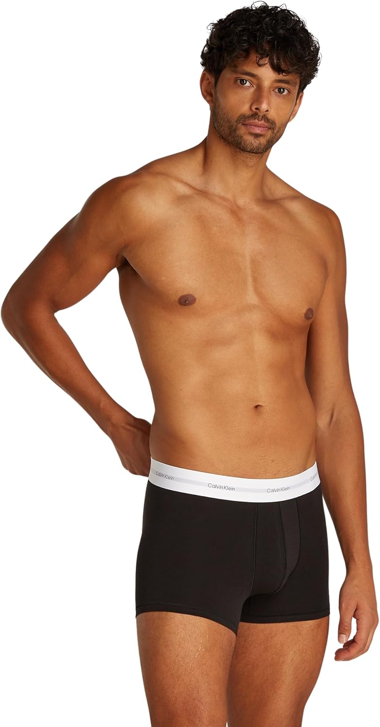 Calvin Klein Mens TRUNK 3PK Underwear Bottoms