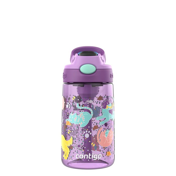 Contigo Kids Water Bottle with Redesigned AUTOSPOUT Straw, 14 oz
