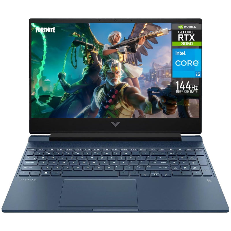 HP Victus Gaming Laptop 12th Gen Intel 8-Core i5-12450H, 8GB RAM, 512GB SSD, 4GB NVIDIA GeForce RTX 3050, 15.6” FHD (1920 x 1080) 144Hz, Windows 11 Home