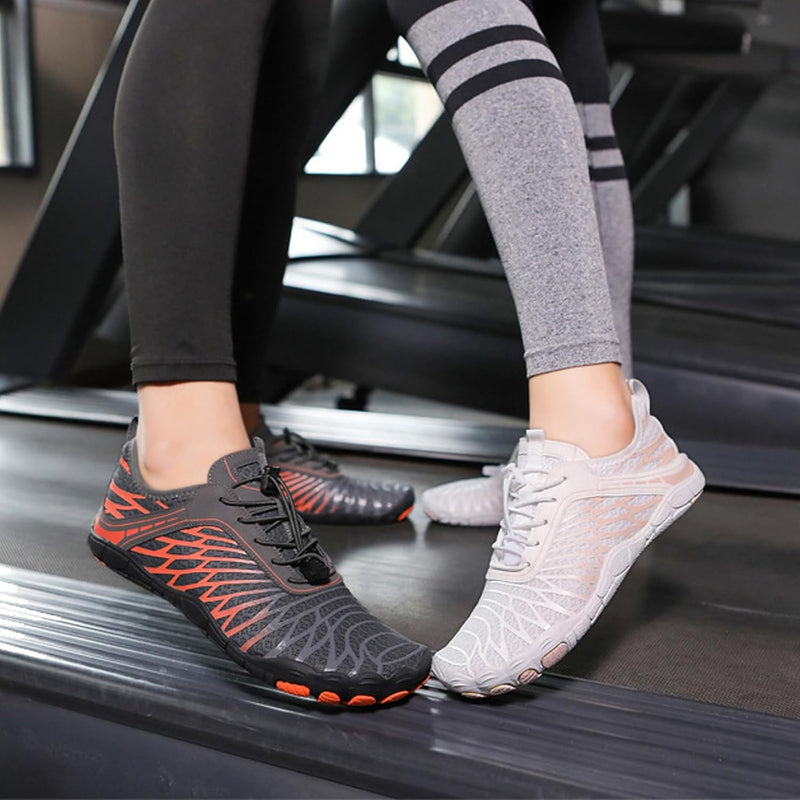 HommyFine Men Women Water Shoes Quick Dry Aqua Sports Water Shoes Ultralight Anti Slip Sole Water Shoes for Swimming Diving Snorkeling and Hiking Big Size Shoes Hard Sole