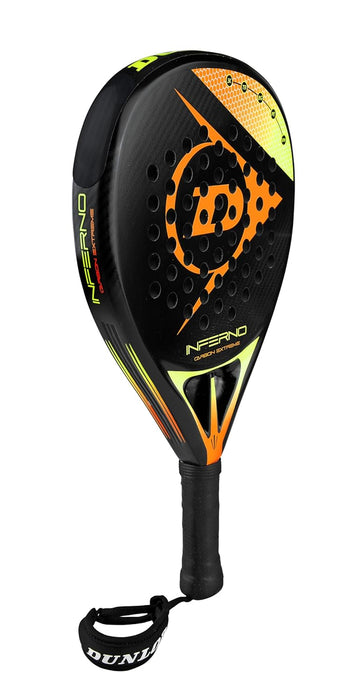 Dunlop Inferno Carbon Extreme Padel Racket - Yellow/Orange
