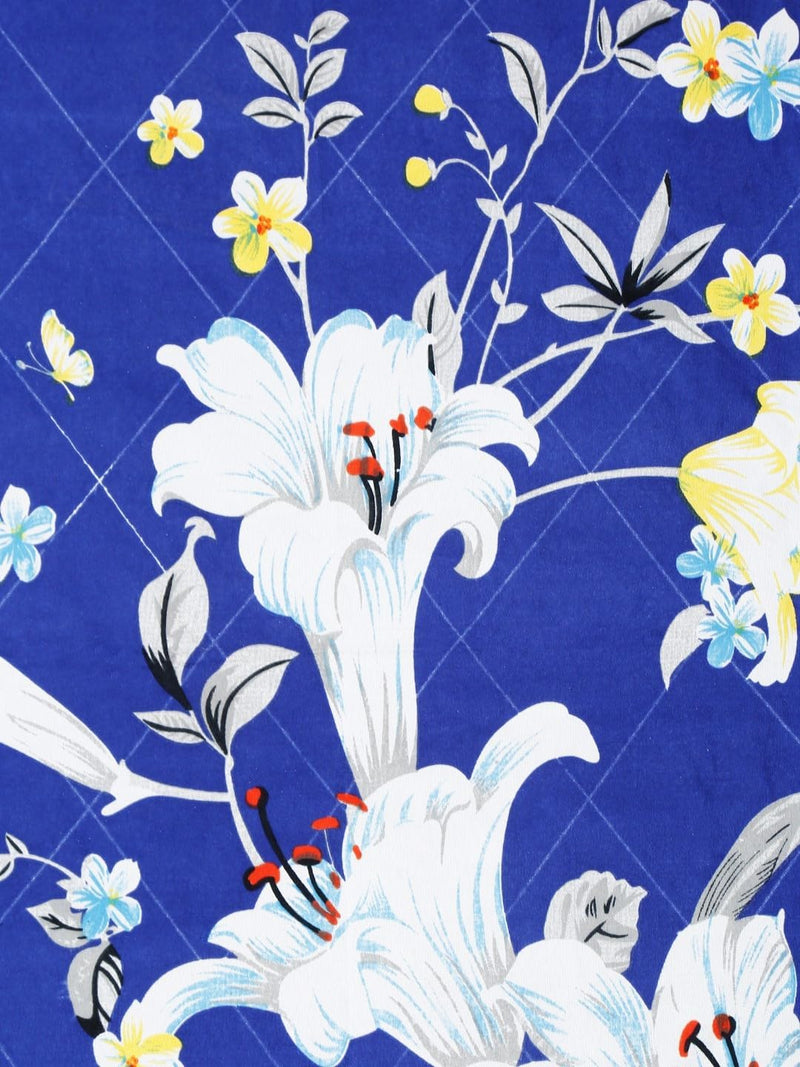 Fashion String 144TC Nature Embrace Lush Green Single Bedsheet with 1 Pillow Cover