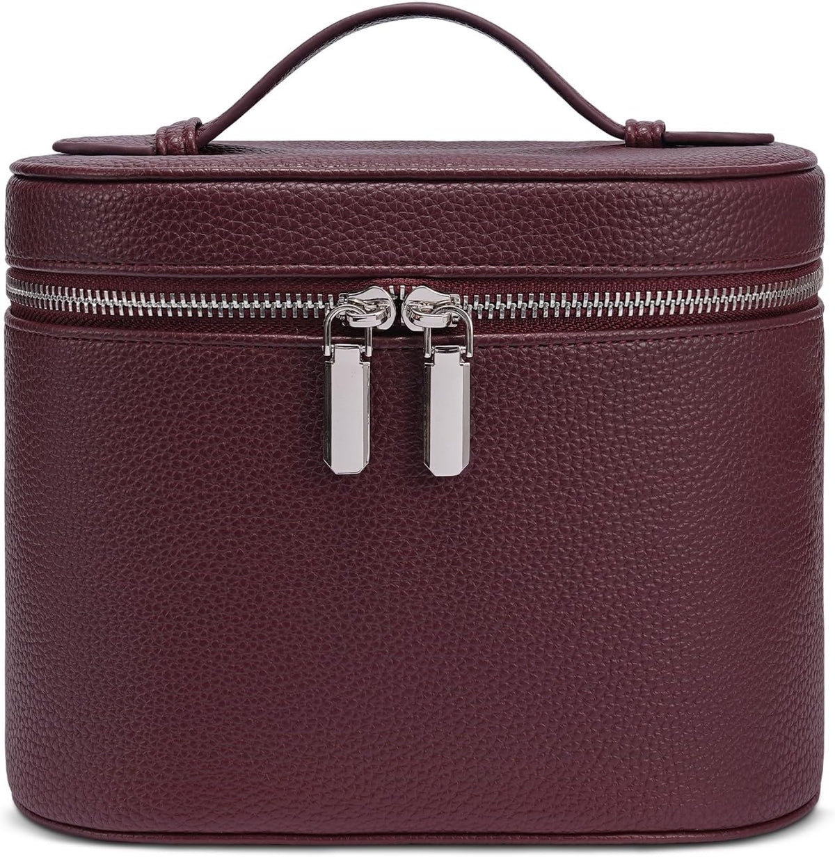 Makeup Bag Travel Makeup Bag with Compartments and Handle Portable Toiletry Bag for Women β image 3