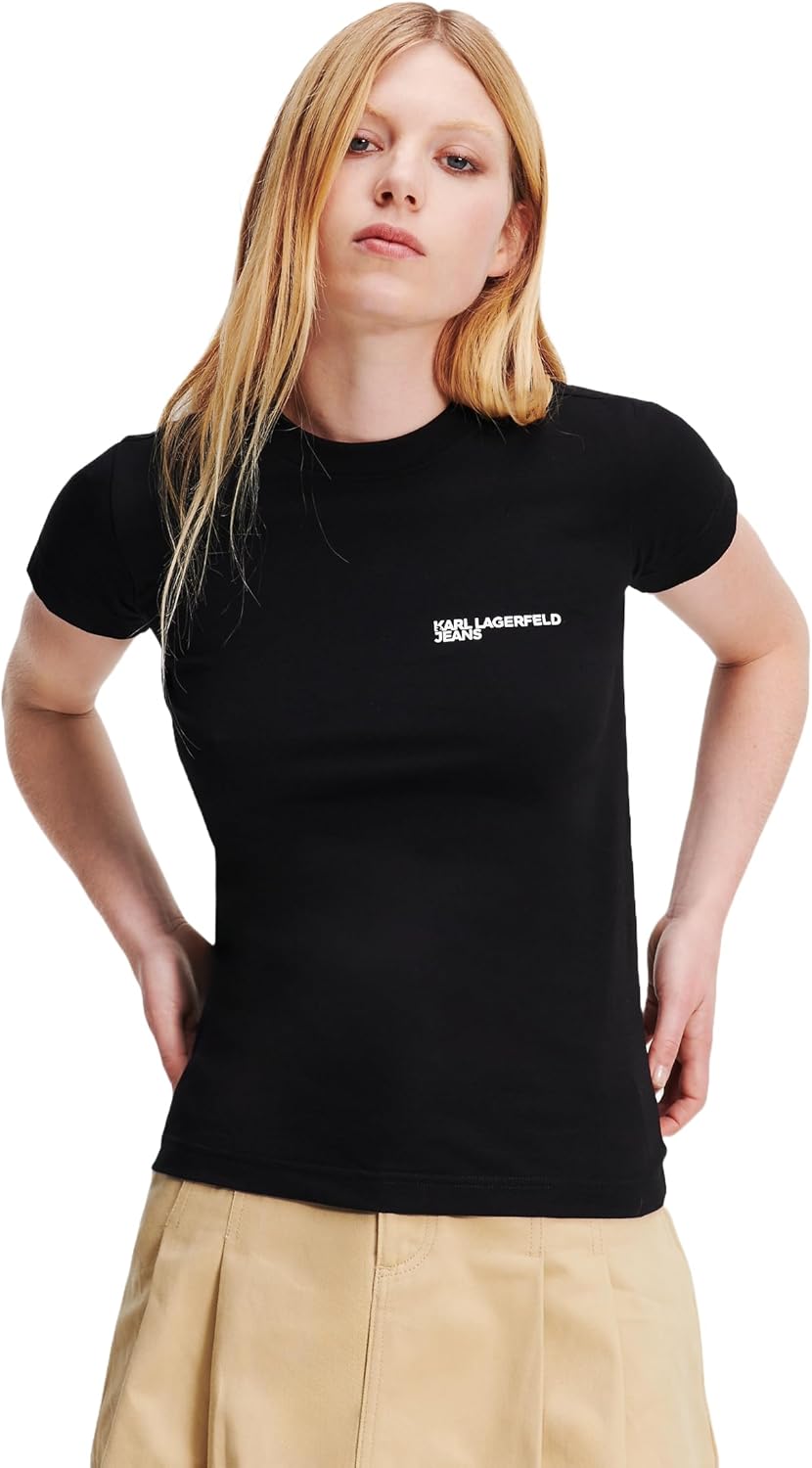 Women's Klj Slim Fit Tee T-Shirt