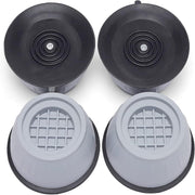 Rezdax Washing Machine Foot Pads for Reducing Noice and Shock and Shaking, Washer and Dryer Anti-Vibration Pads, Rubber Isolation Feet for Furniture (Oval)