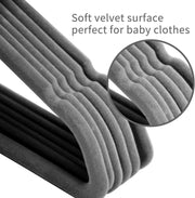 ManGotree Pack of 15 Star-Shape Velvet Baby Clothes Hanger Children’s Coat Hanger Kids Clothes Hanger with Notched Shoulder and Non Slip Design for Newborn to Toddler Clothes (Pink Star-shaped)