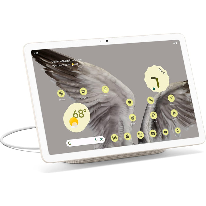 Google Pixel Tablet - Android Tablet with 11 Inch Screen and Extra Long Battery Life - 8GB RAM - 256GB Storage - Porcelain
