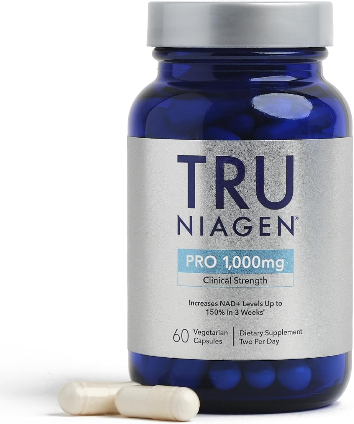 TRU NIAGEN PRO NAD+ Supplement for Anti Aging and Cell Regeneration, 1000 mg Patented Niagen, 30 Servings Supports Cellular Energy Nicotinamide Riboside (NR) Daily Supplements for Men and Women – image 7