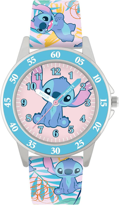 Disney Girl's Analog Quartz Watch with Silicone Strap LAS9011