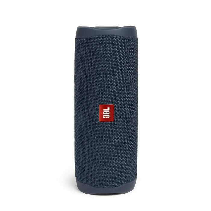 JBL Flip 5 Portable Waterproof Bluetooth Speaker with 12 Hours of Battery, Powerful Sound and Booming Bass, Lightweight, Stand Vertical or Horizontal, JBL Partyboost Compatible - Blue, JBLFLIP5BLU