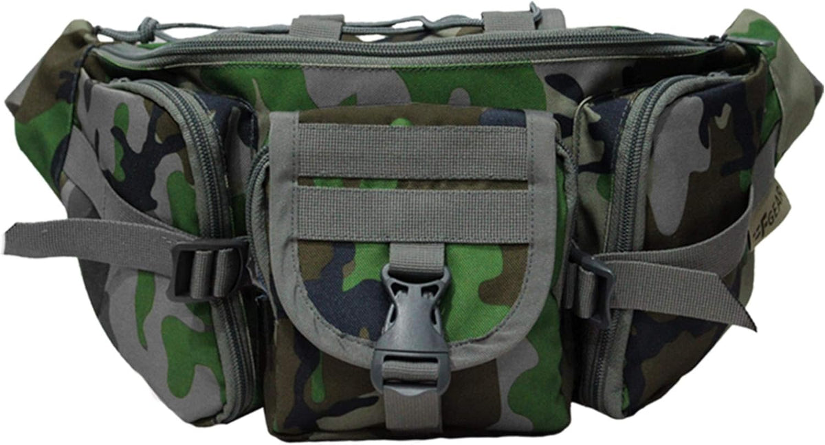 Trail Sports Waist Bag, Woodland Camo, 18 9 35 cms, Fanny Pack – image 1