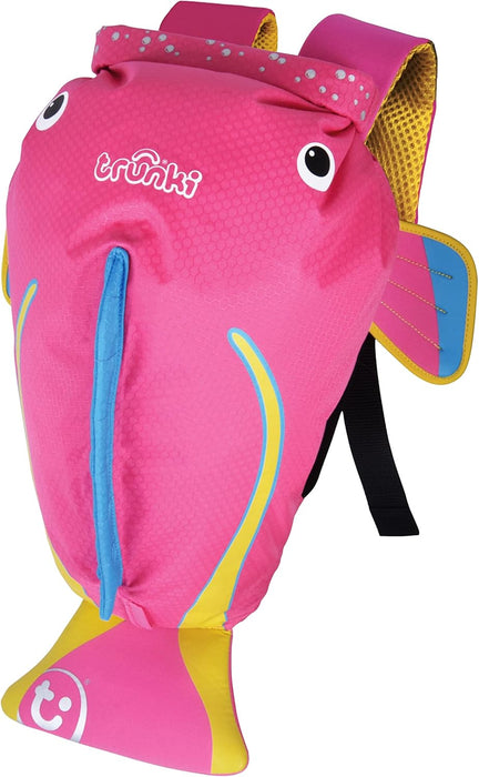 Trunki PaddlePak Waterproof Kids Swim Bag - Coral Tropical Fish (Pink)