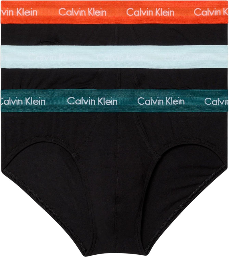 Calvin Klein mens 3P Hip Brief Boxer Short