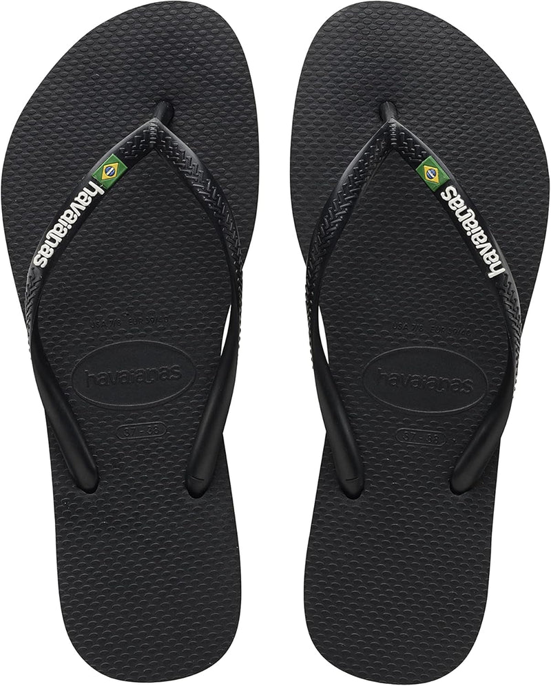 Havaianas Slim Brasil Logo womens Flip Flops