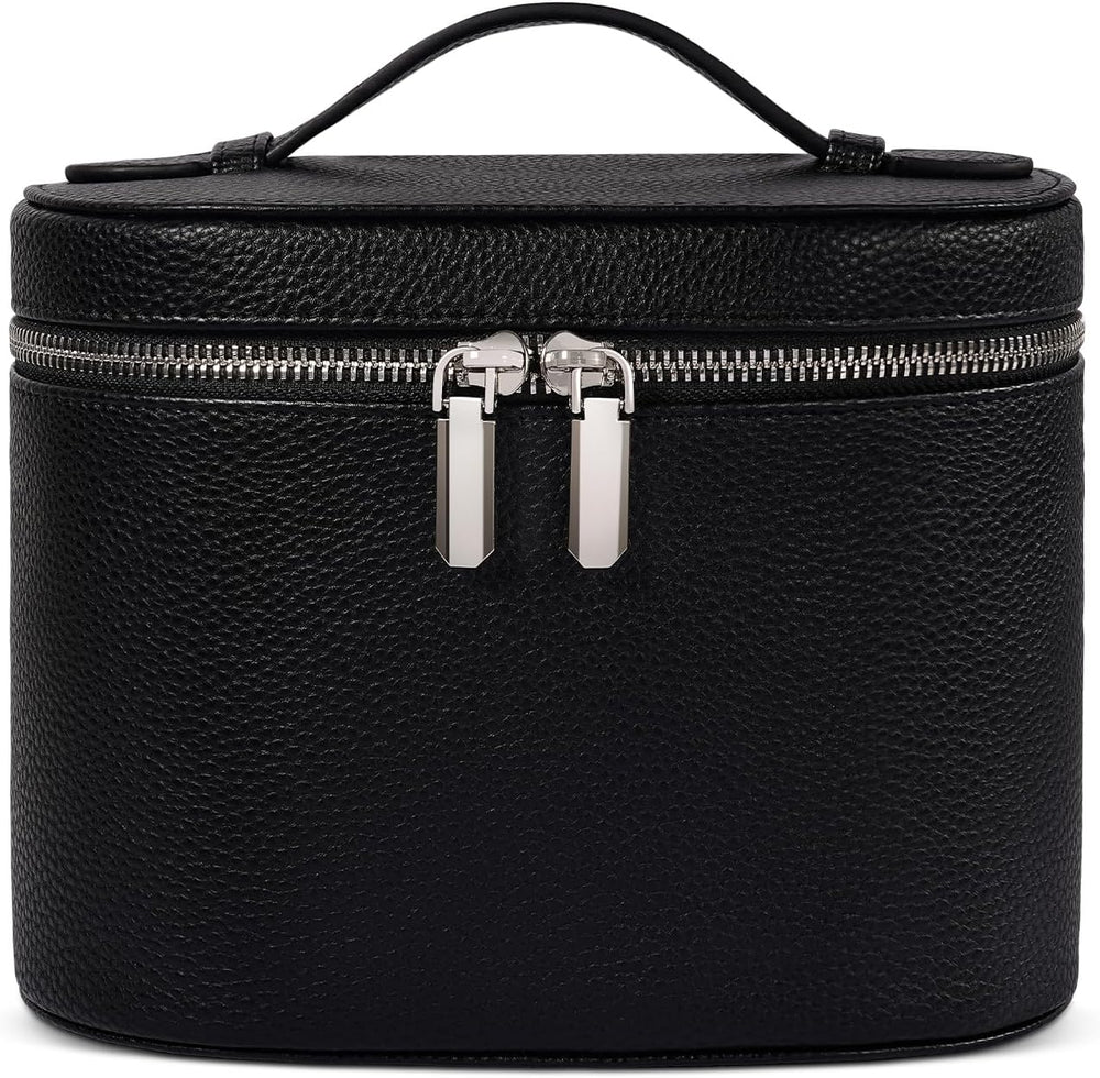 Makeup Bag Travel Makeup Bag with Compartments and Handle Portable Toiletry Bag for Women