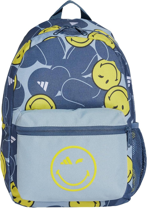 adidas Smiley World Kids Backpack for Unisex Adults MULTCO/WONBLU/PRLOIN One size