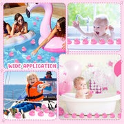 Hungdao 24 Pieces 2 Inch Mini Rubber Duck Bath Toys Squeaky Rubber Ducks Float Bathtub Ducks for Baby Shower Birthday Party Favors Classroom Carnival Prizes Car Decor Supplies (Blue)