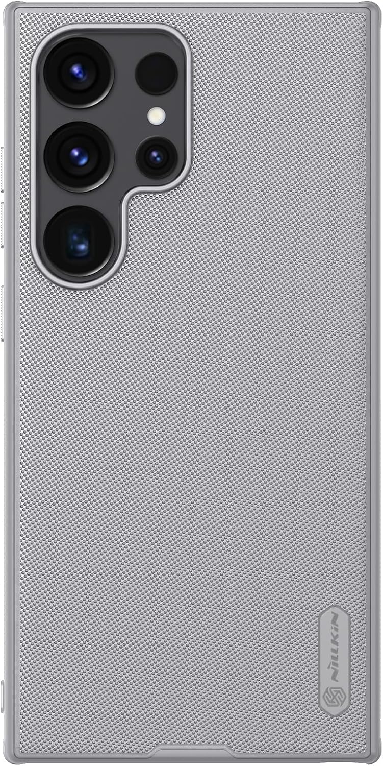 Nillkin Super Frosted Shield Pro Case for Samsung Galaxy S23 Ultra Matte Anti-Slip Protective Cover with Shock Absorption, Raised Lens Guard & Precise Fit Black