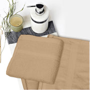 Hotel Linen Klub 4-Piece Hand Towel Set - Premium Cotton Terry, Luxurious Ringspun, 480 GSM Highly Absorbent and Quick Dry for Spa-Like Comfort, Size: 40 x 70 cm, Gray