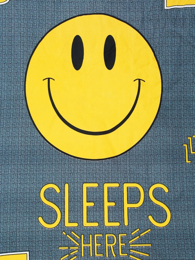 Fashion String 144TC Nature Embrace Lush Green Single Bedsheet with 1 Pillow Cover