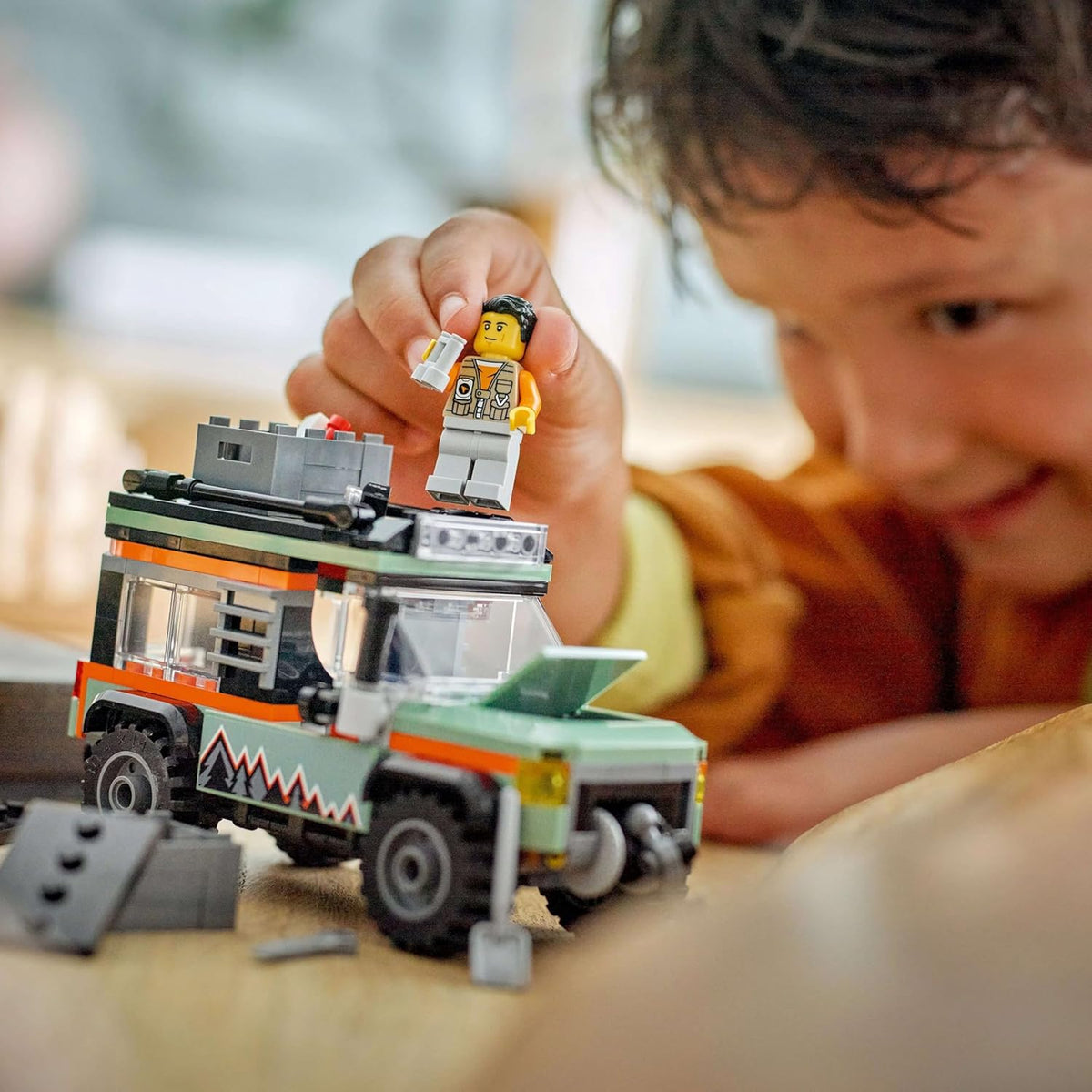 LEGO City Off-Road 4x4 Mountain Truck Toy Set - Building Toys for 6+ Year Old Boys & Girls - Fun Gift Ideas for Birthdays & Holidays - Incl. a Minifigure & Accessories - 60447 – image 3