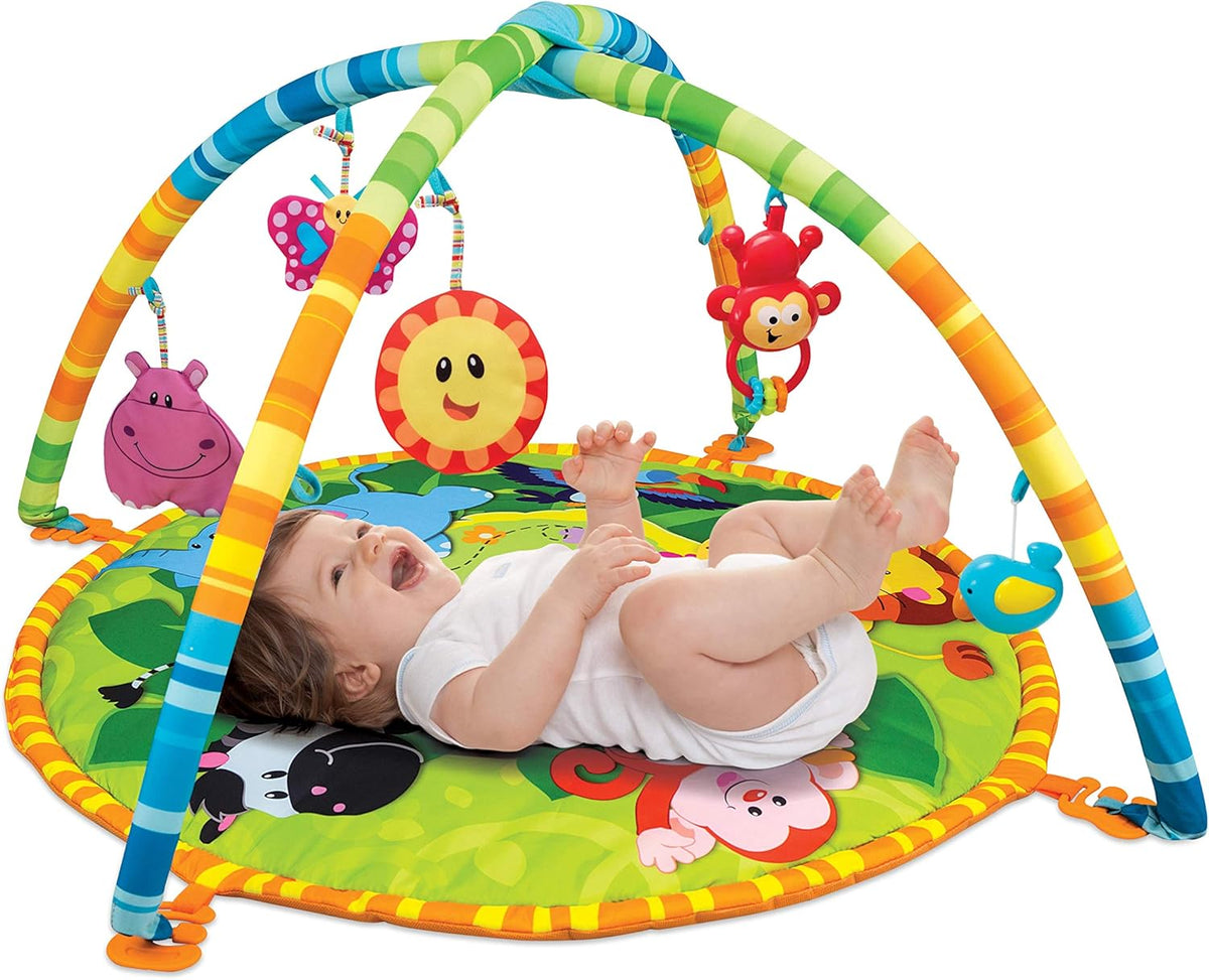 Winfun-baby toy jungle pals playmat, black – image 5