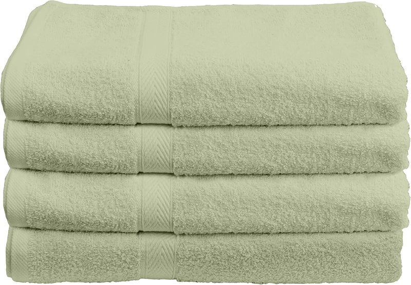 Hotel Linen Klub 4-Piece Hand Towel Set - Premium Cotton Terry, Luxurious Ringspun, 480 GSM Highly Absorbent and Quick Dry for Spa-Like Comfort, Size: 40 x 70 cm, Gray
