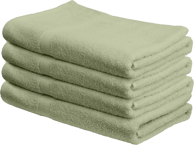 Hotel Linen Klub 4-Piece Hand Towel Set - Premium Cotton Terry, Luxurious Ringspun, 480 GSM Highly Absorbent and Quick Dry for Spa-Like Comfort, Size: 40 x 70 cm, Gray