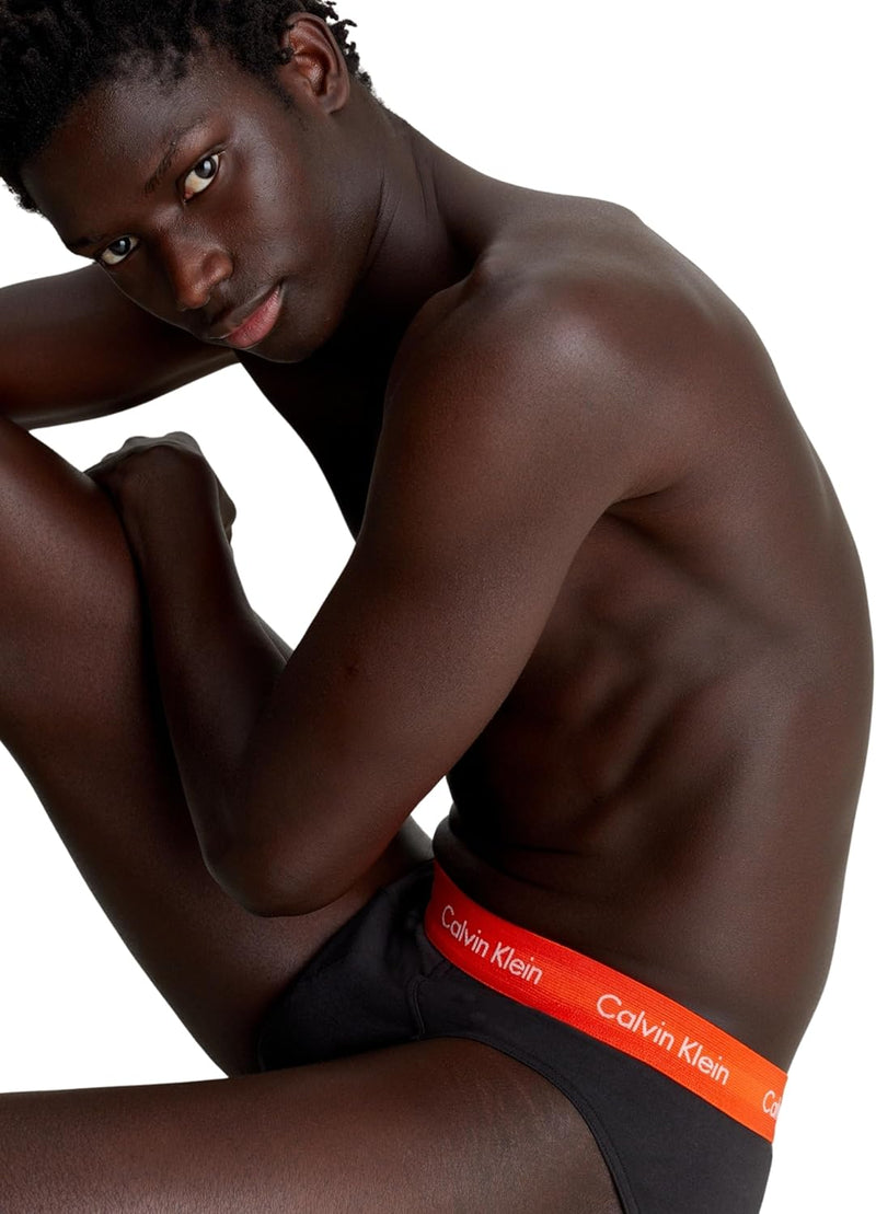 Calvin Klein mens 3P Hip Brief Boxer Short