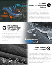 ISEEGZ mens Cm-skpl02 Hiking Pants